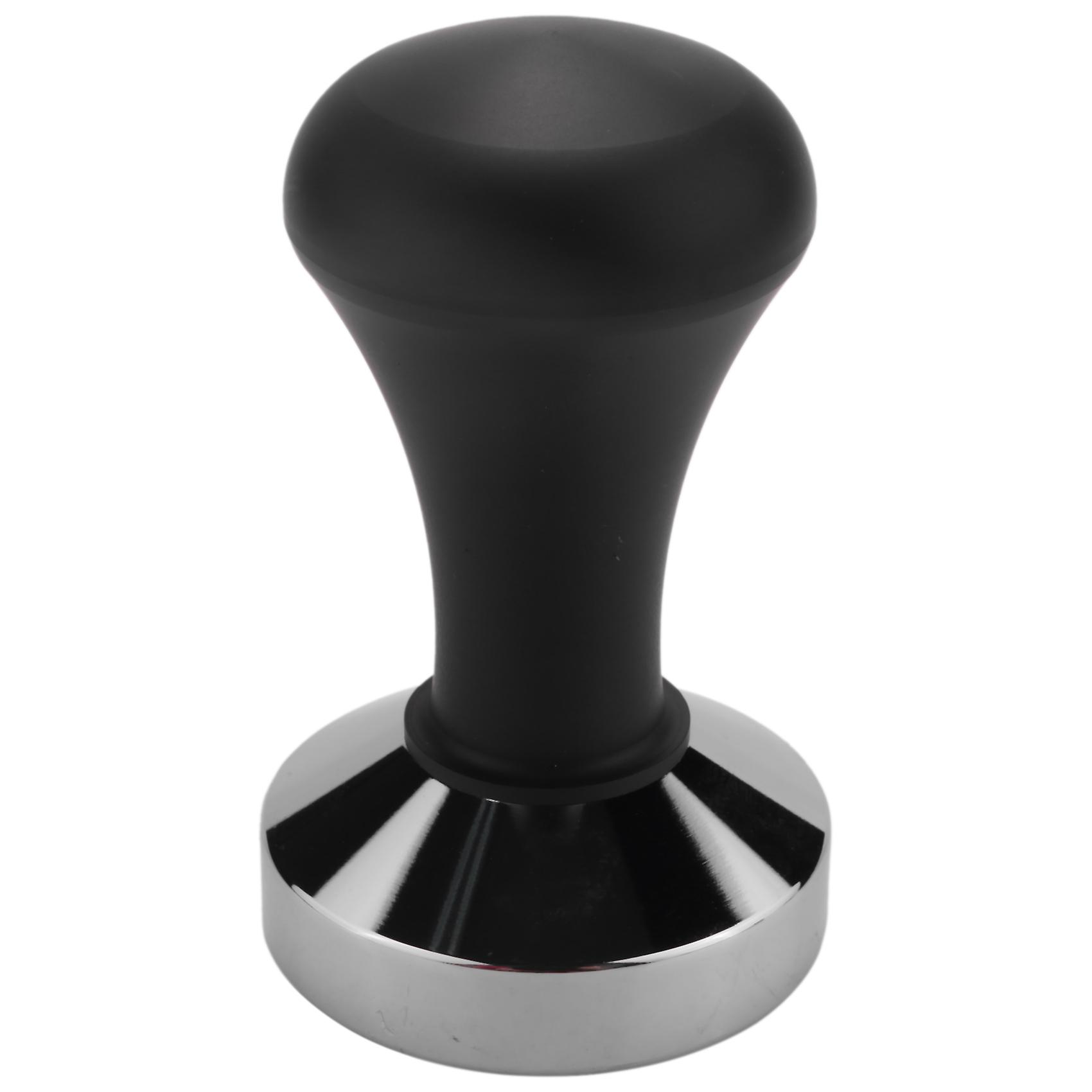 51 MM Espresso Coffee Tamper Black Coffee Tamper Machine Press Flat Base Barista Accessories Coffee