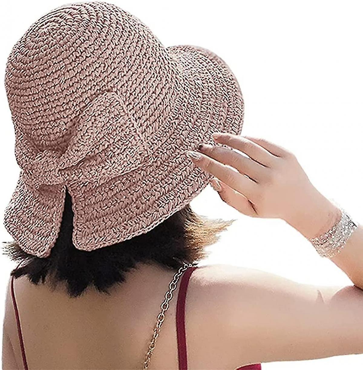 floppy straw sun hat