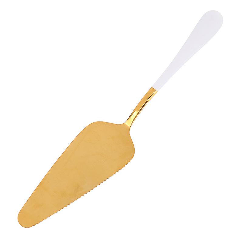 Colorful Stainless Steel Serrated Edge Cake Cutter Pie Pizza Shovel Cake Spatula