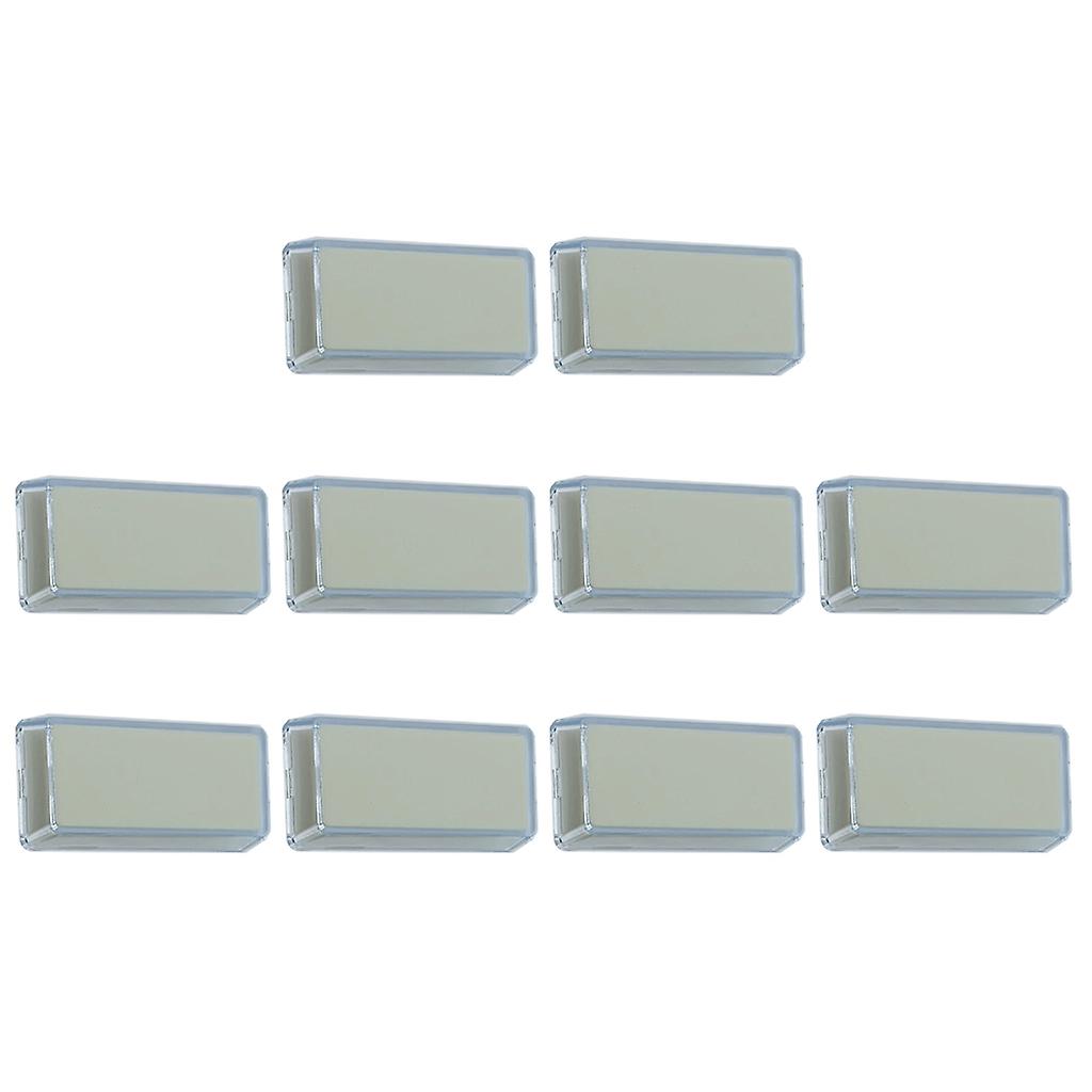 10pcs Double-layer Keycaps Transparent Keycaps Removable Paper Clips Custom MX