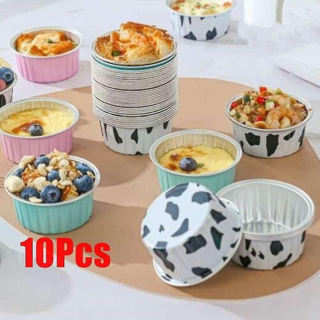 10pcs Aluminum Foil Tin Cup