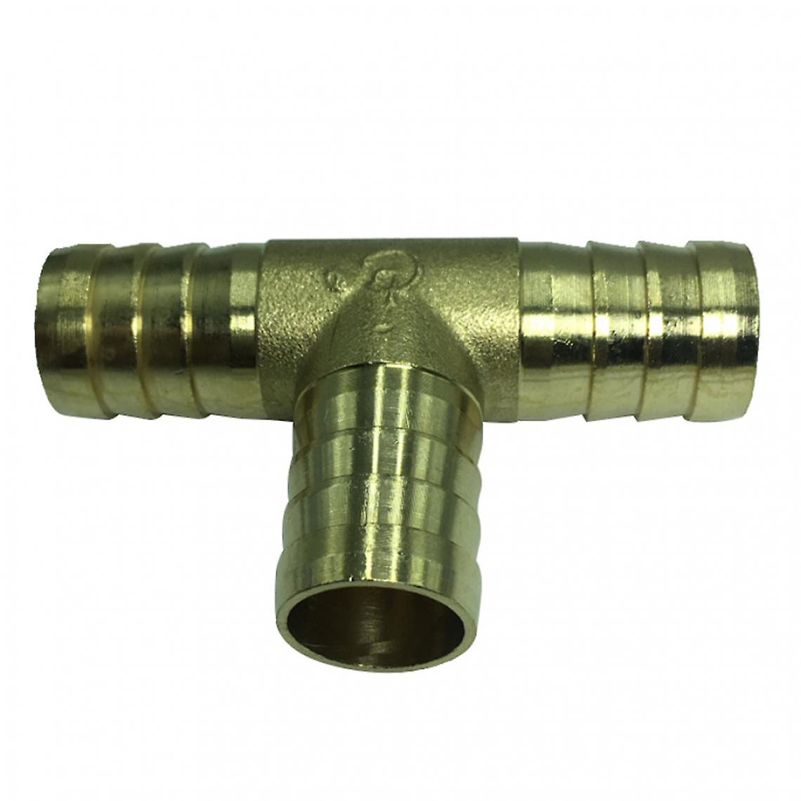 Brass T Shape Equal Tee Connectors 14mm Adapters