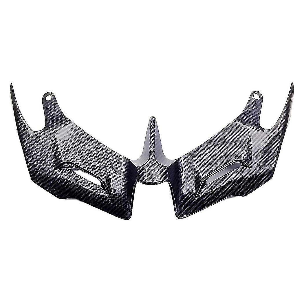 Motorcycle Front Aerodynamic Winglets Windshield Fairing Wing For Yzf R3 R25 2014 - 2021 Carbon Fib