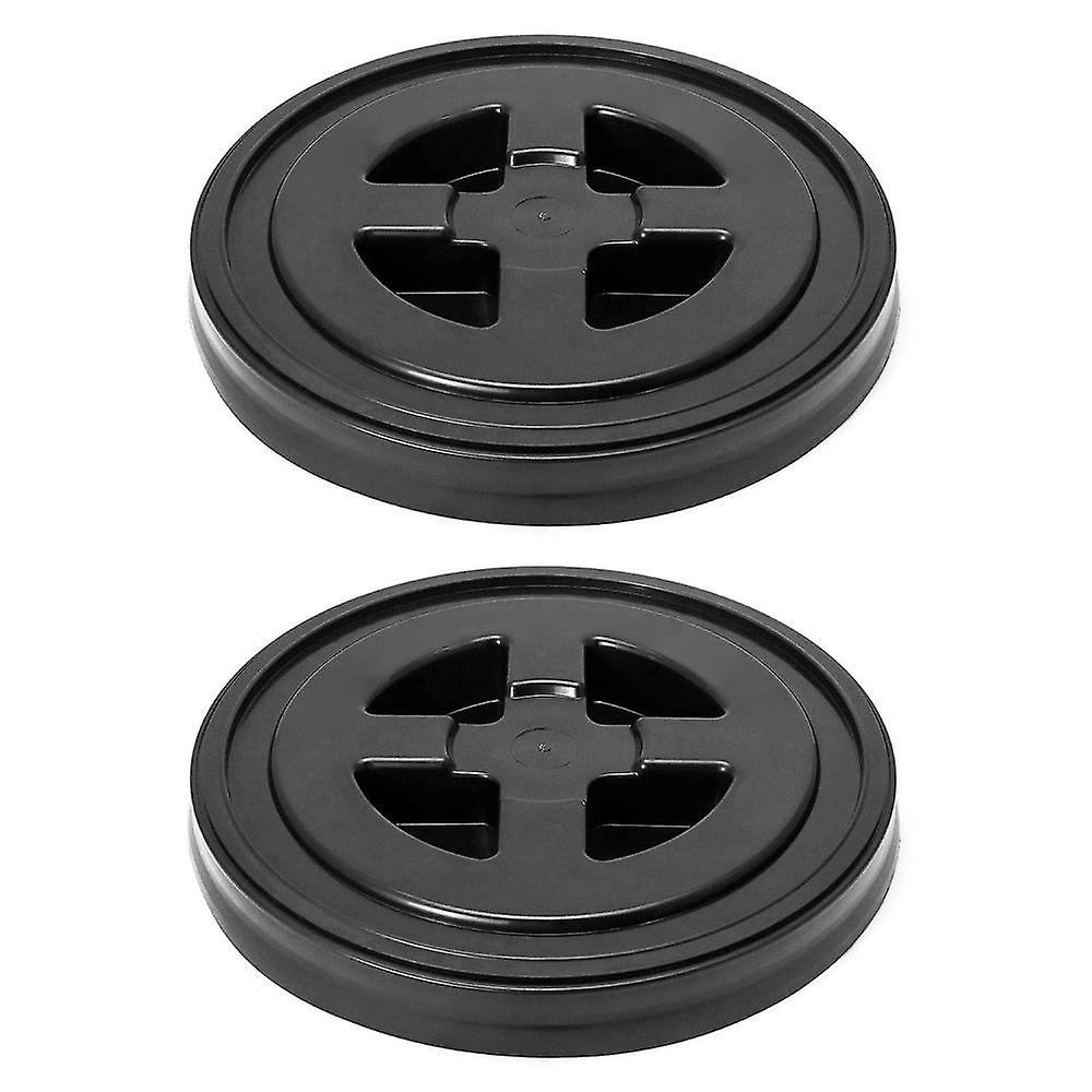 5 Gallon Screw Seal Lids For Plastic Bucket (two Lids)