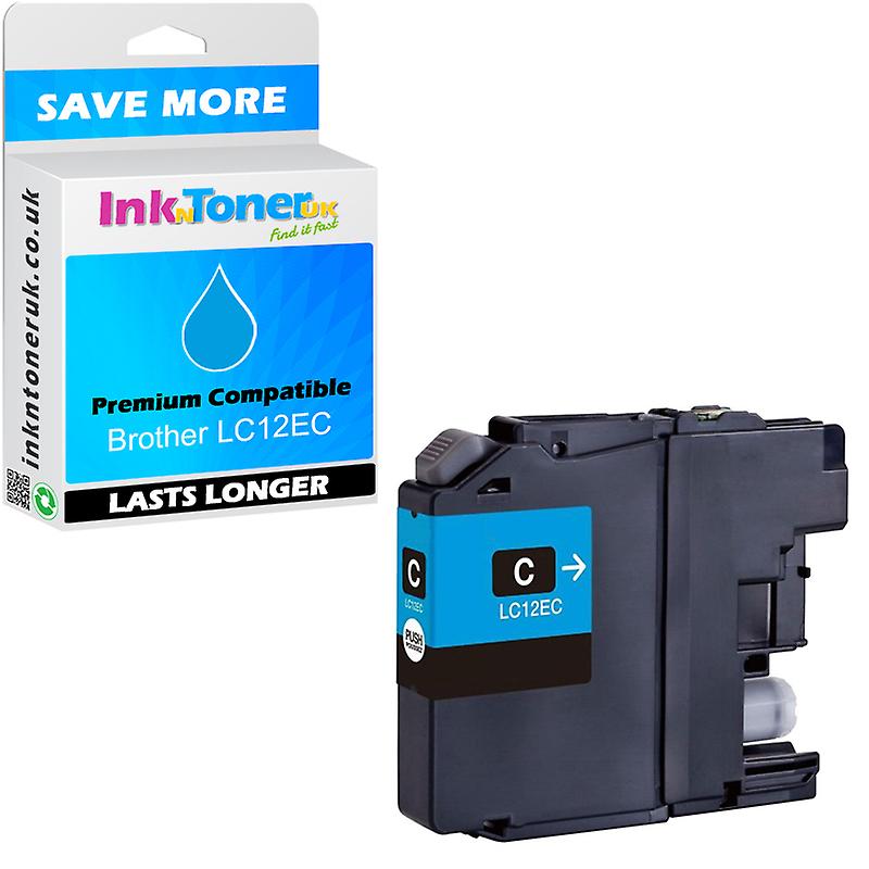 Kompatibel bror Lc12ec Cyan blekkpatron (lc12ec)