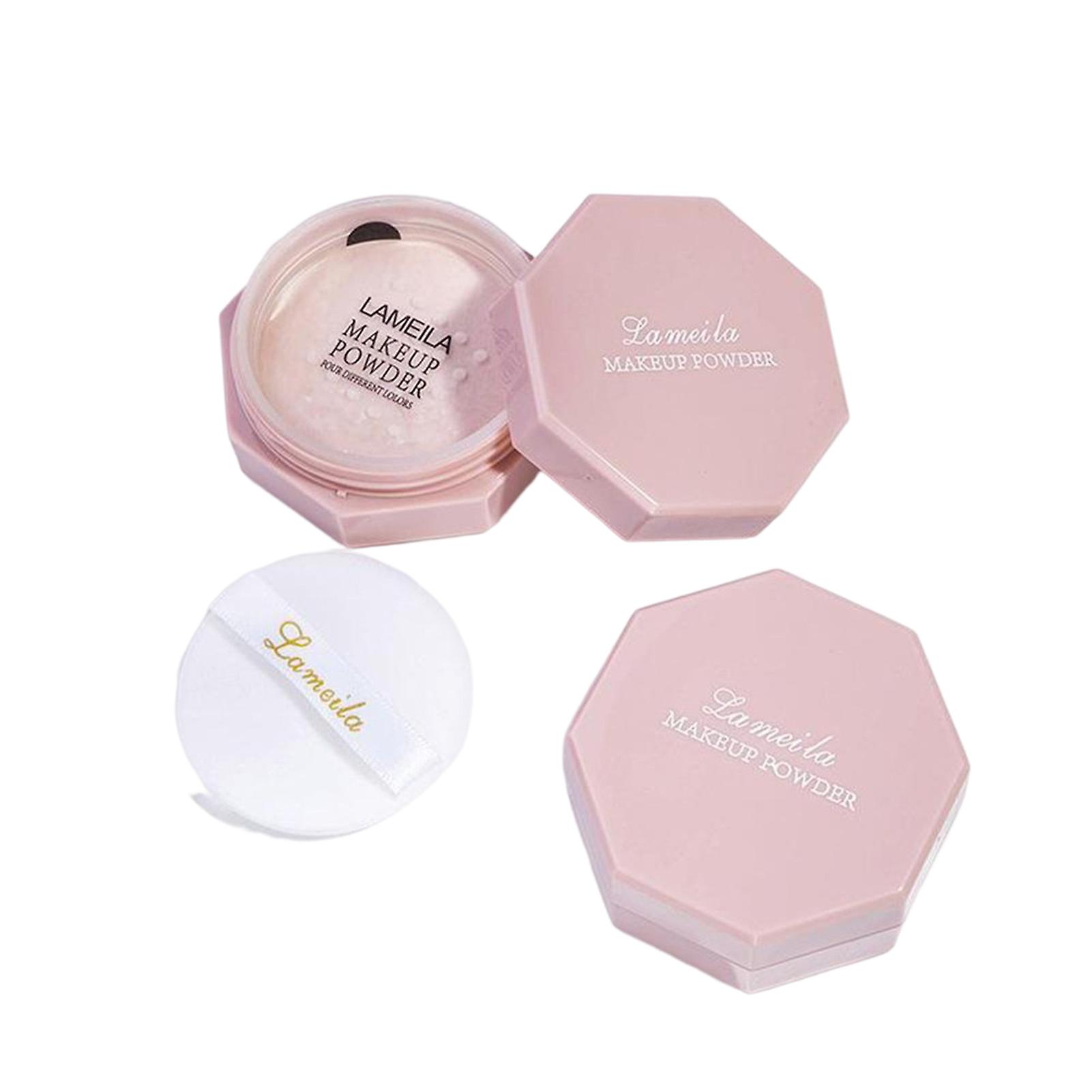 Long Lasting Loose Powder Lightweight Shine Free Formula Pressed Powder For Effective Brightening Concealing