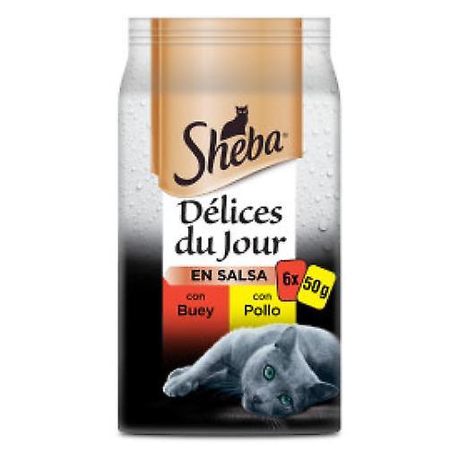 Sheba Multipack Délices du Jour Chicken and Beef Wet Food for Cats