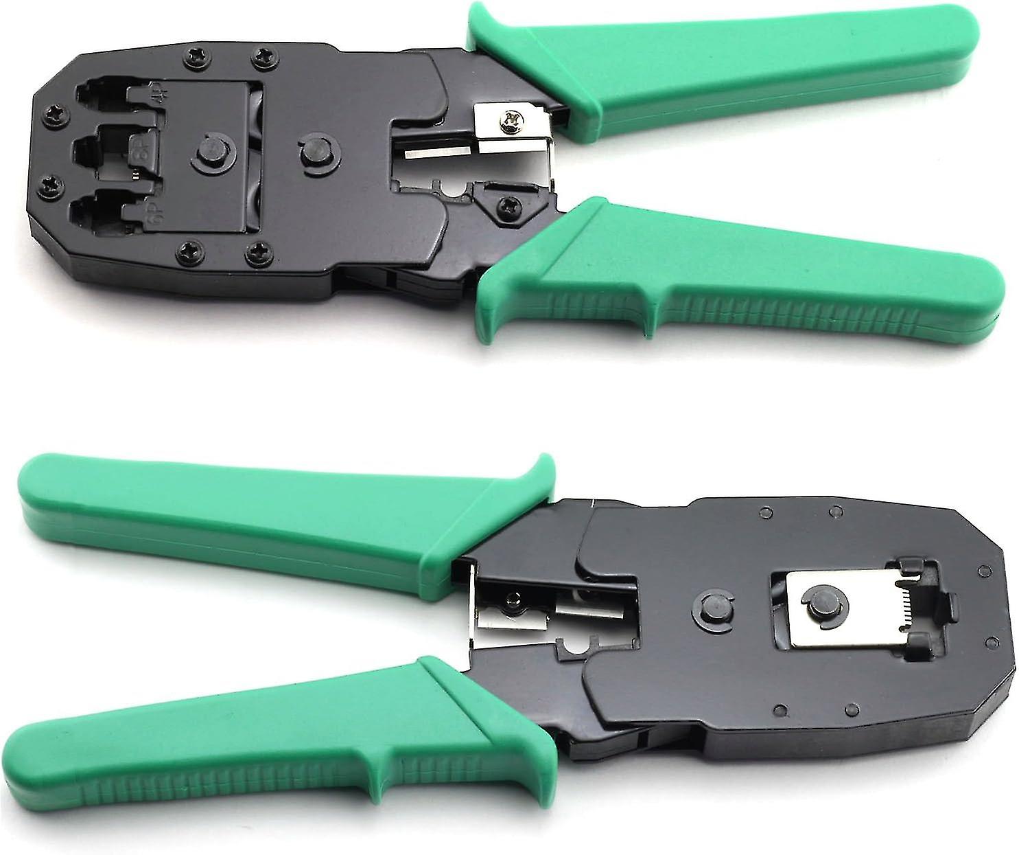 Three-purpose Network Cable Crimping Tool Crimping And Stripping Combination Tool