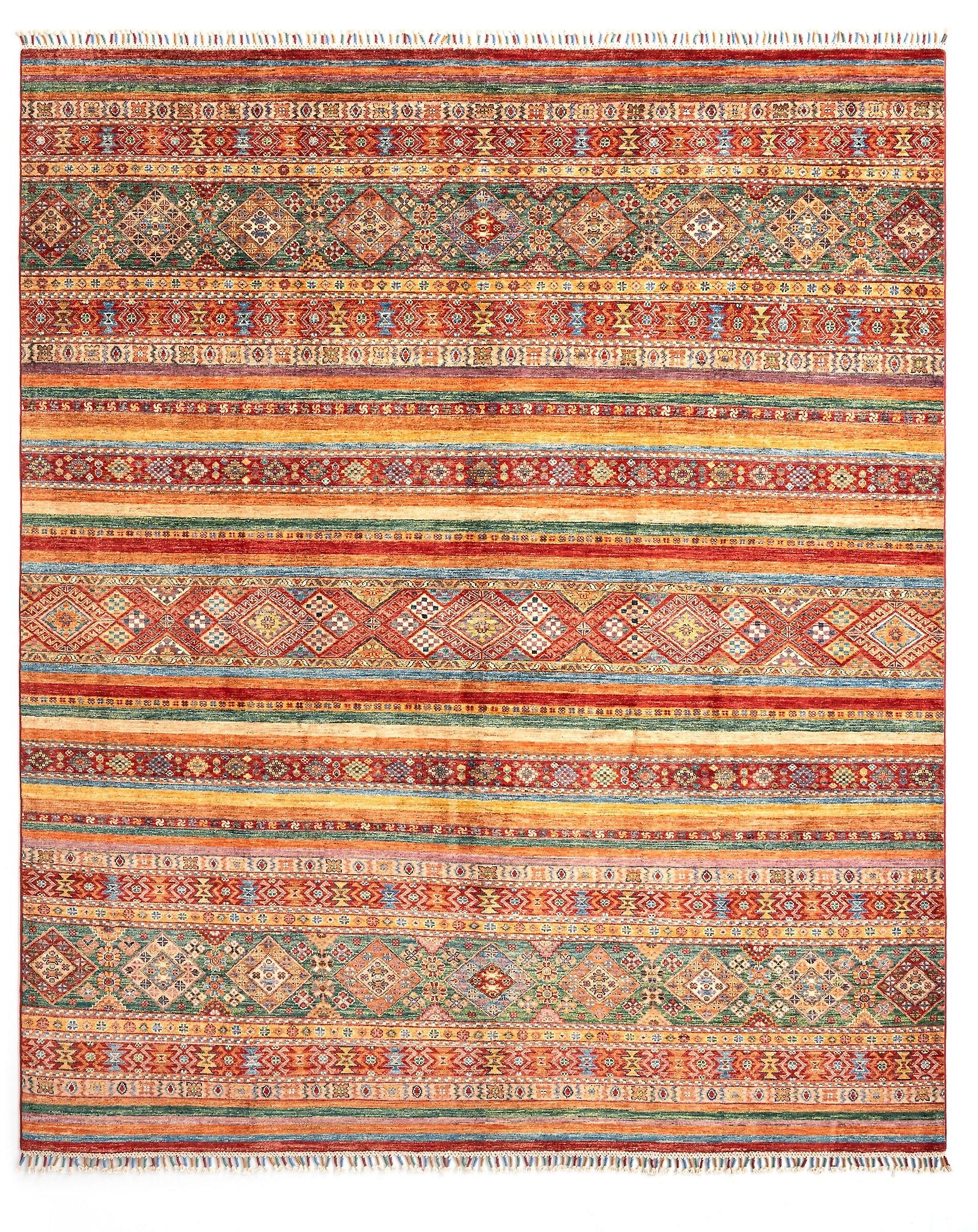Hadorn Torkman 248x297 with Red Hand Made Afghanistan Rug