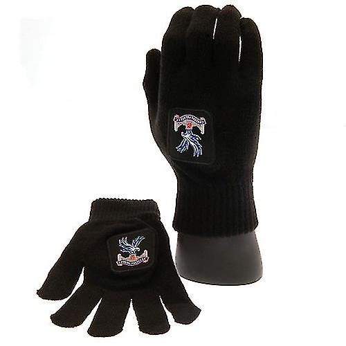 Crystal Palace FC Childrens/Kids Knitted Gloves