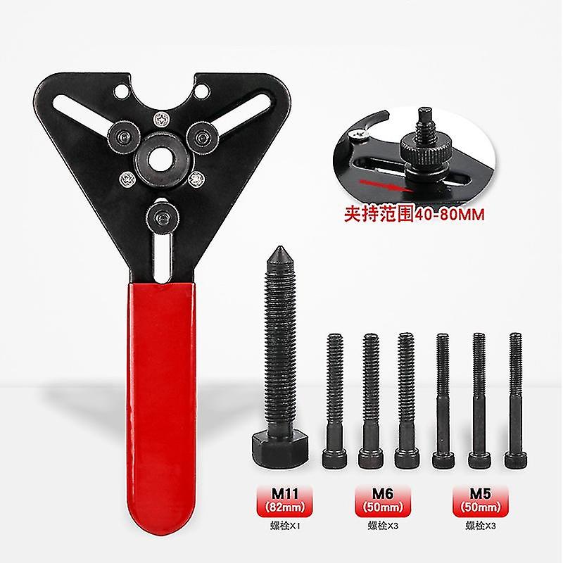 Car Air-conditioning Repair Tool Wrench A/c Compressor Clutch Remover Hand Tools Kit Hub Puller Hold