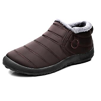 Warme Schneestiefel Winter Warme Stiefeletten Pelzfutter Stiefel Wasserdichte Verdickung Winterschuhe für