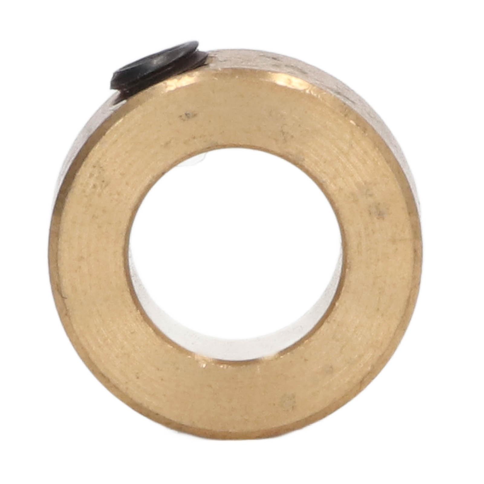Drill Stop Brass Drill Bit Depth Stop Collar Drilling Ring Positioner for Woodworking 10mm / 0.39in