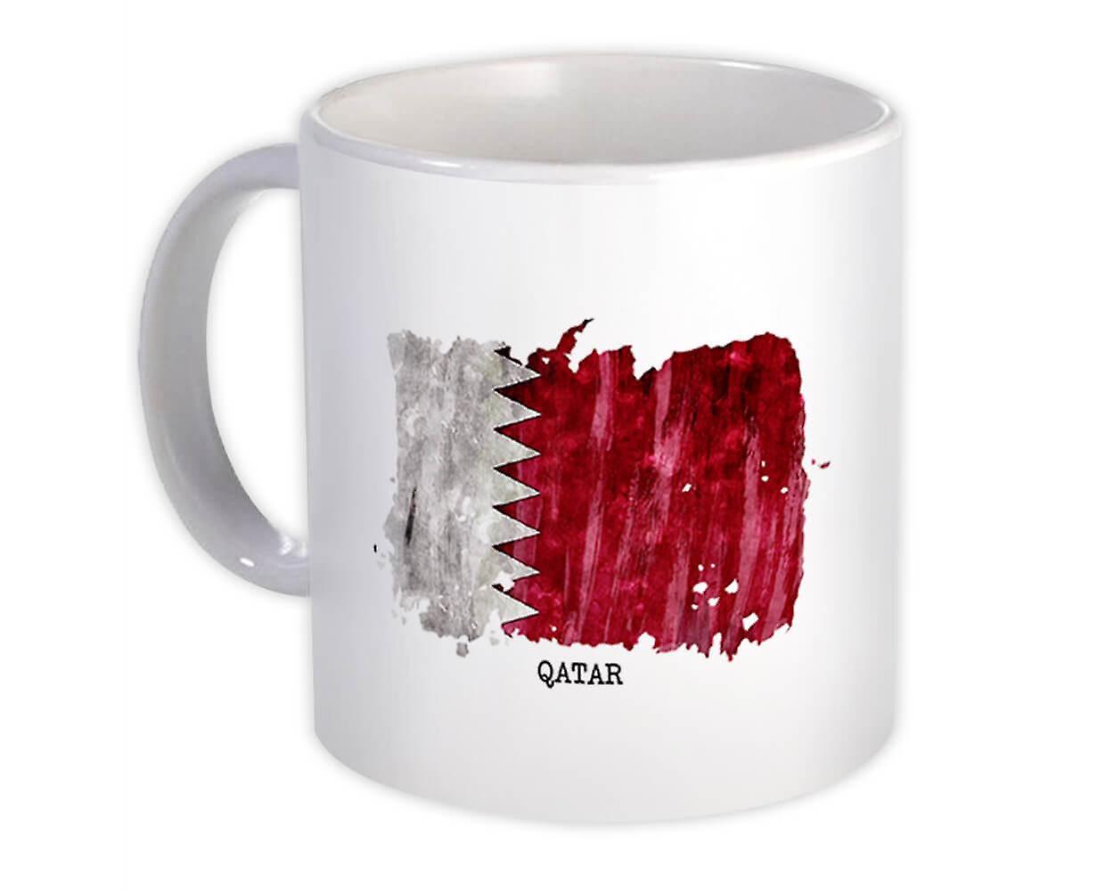 Gift Mug: Qatar Flag Asia