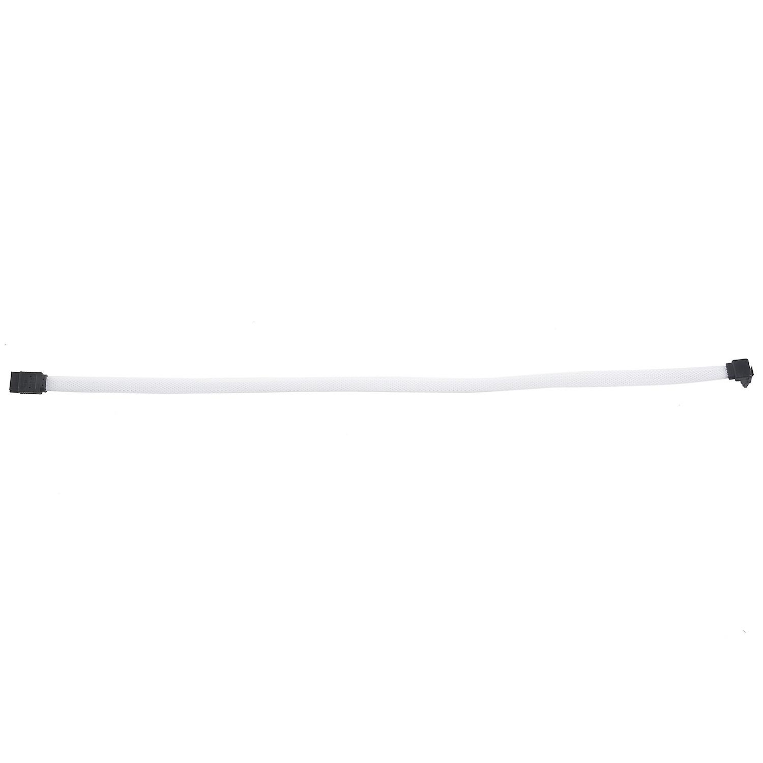 50CM SATA 3.0 III SATA3 7pin Data Cable Right Angle 6Gb/s SSD Cables HDD Data Cord with Nylon Sleev