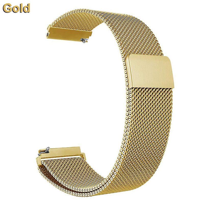Fitbit Versa 2 3 Lite Sense Band Cinturino in metallo per Fitbit Versa Bracciale di ricambio da polso milanese Cinturino per cinturino Oro For vers...