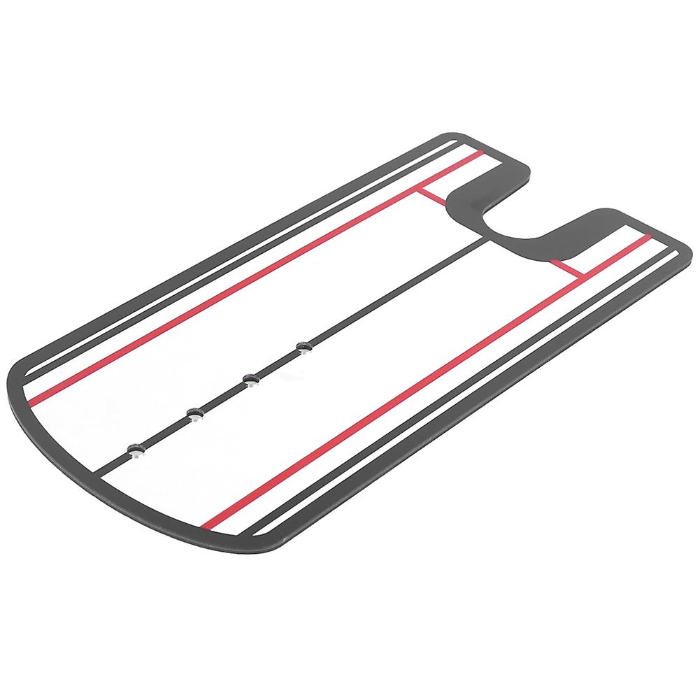 Golf Putting Training Putters Alignment Mirror Corrective Practicing Accessory Tool