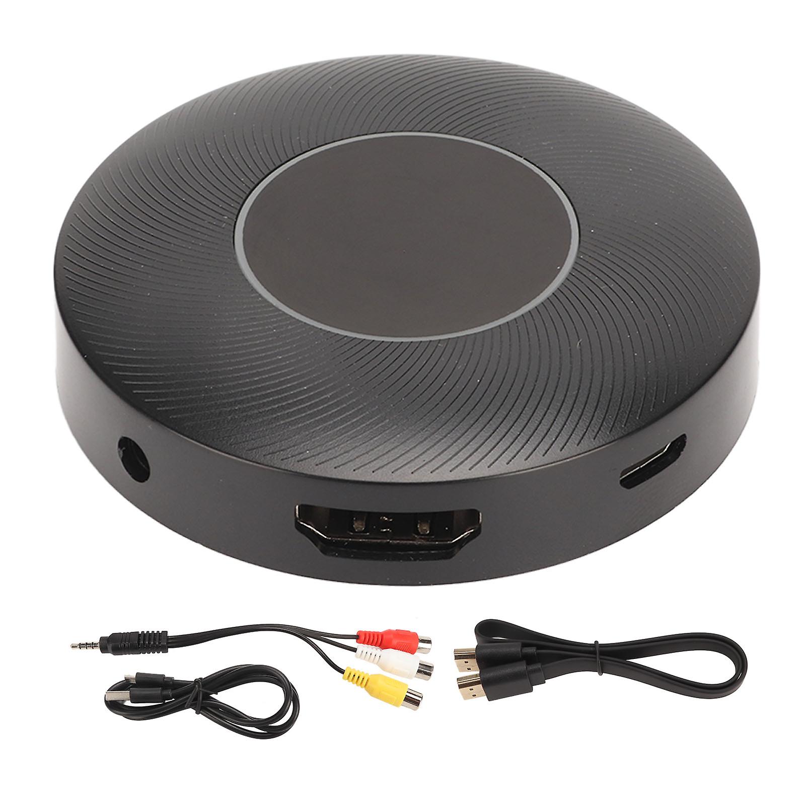 Wireless Display Adapter Multifunktions-AV-HD-Multimedia-Schnittstelle Dual-Output-Modus 1080P HD WiFi-Display-Empfänger