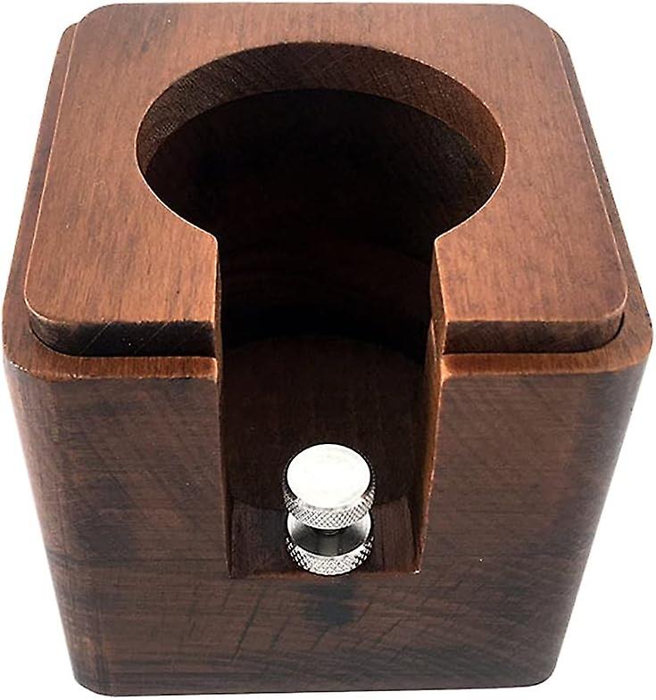 タンパーステーション51/53/54/58mm、コーヒーマシンまたはエスプレッソマシンで準備するための木製スタンド。