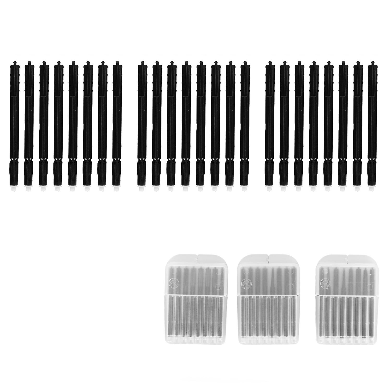 24 Pack Sound Aid Earwax Filters, Dustproof, with 3 Clear Storage Boxes