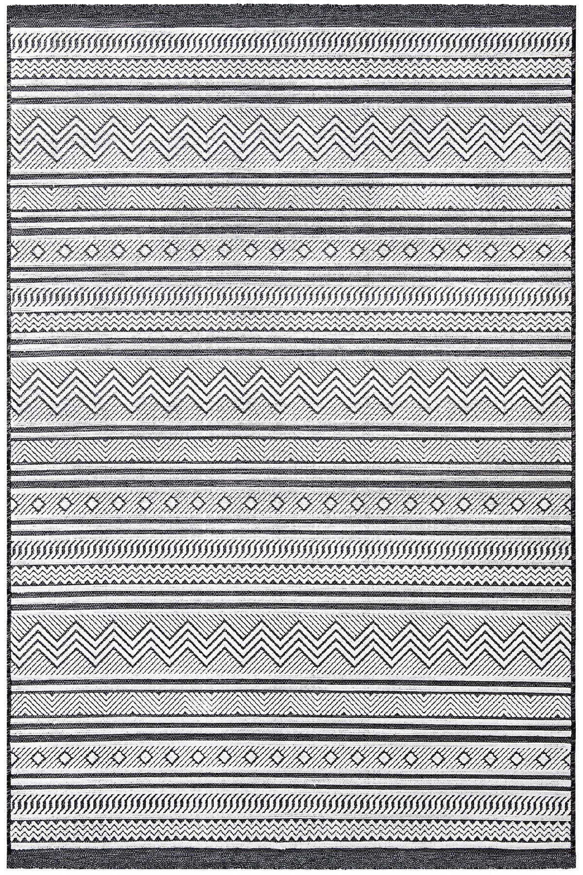 Koza Home Meridyen Kilim for Balcony, Terrace, Garden, Living Room, Hallway, Machine Washable Rug