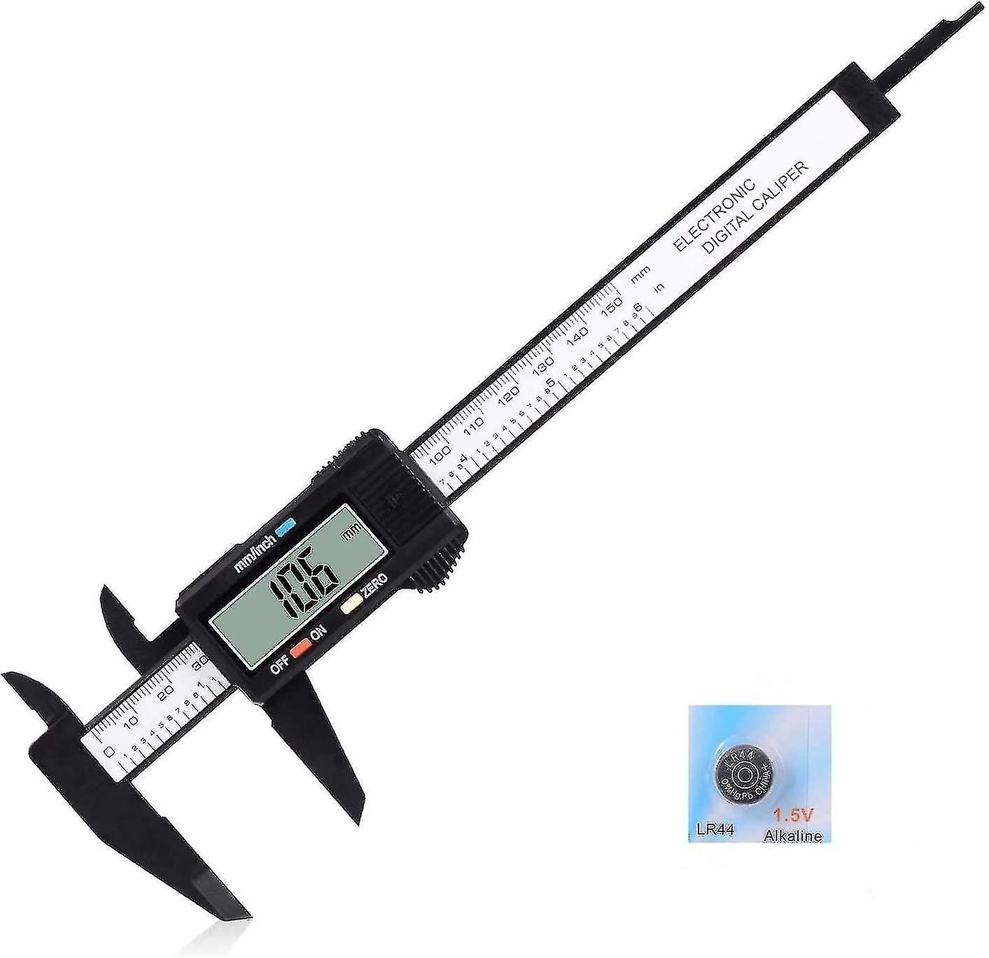 Digital Caliper 0-6" Electronic Micrometer with Large LCD Display, Auto Shut-off