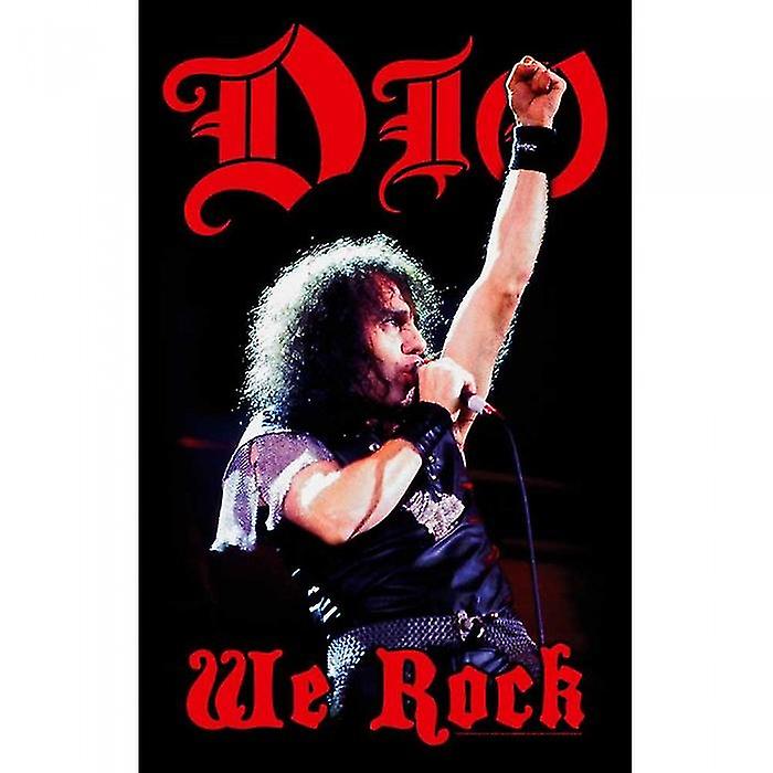 Dio We Rock Textile Poster