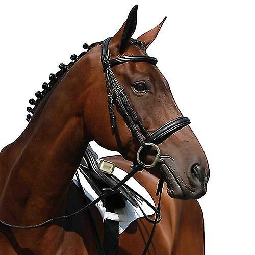 Collegiate Syntovia+ Padded Raised Cavesson Bridle
