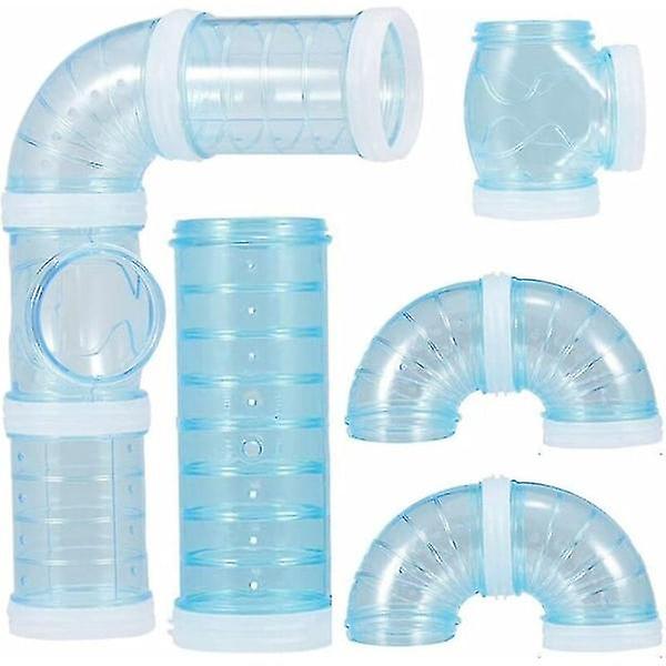 Blue Small Set Pipe Ball Hamster Pipe Set Golden Bear For Hamsters And Other Small Petsselected Products
