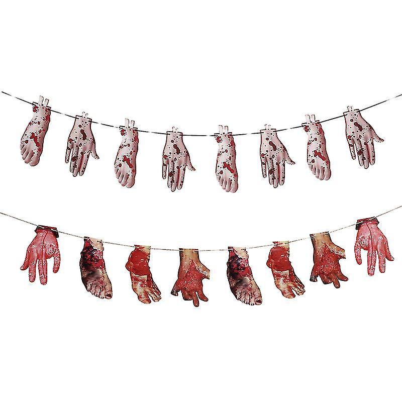 2set Decorative Banners For Halloween Decorations