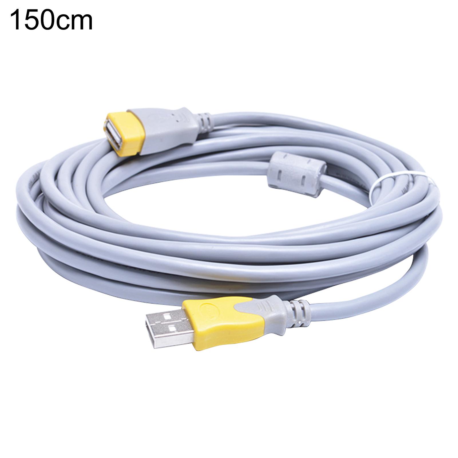 Extension Cable Universal High-speed Transmission 150/300cm USB 2.0 Male to Female Data Extender Cord Wire for Computer