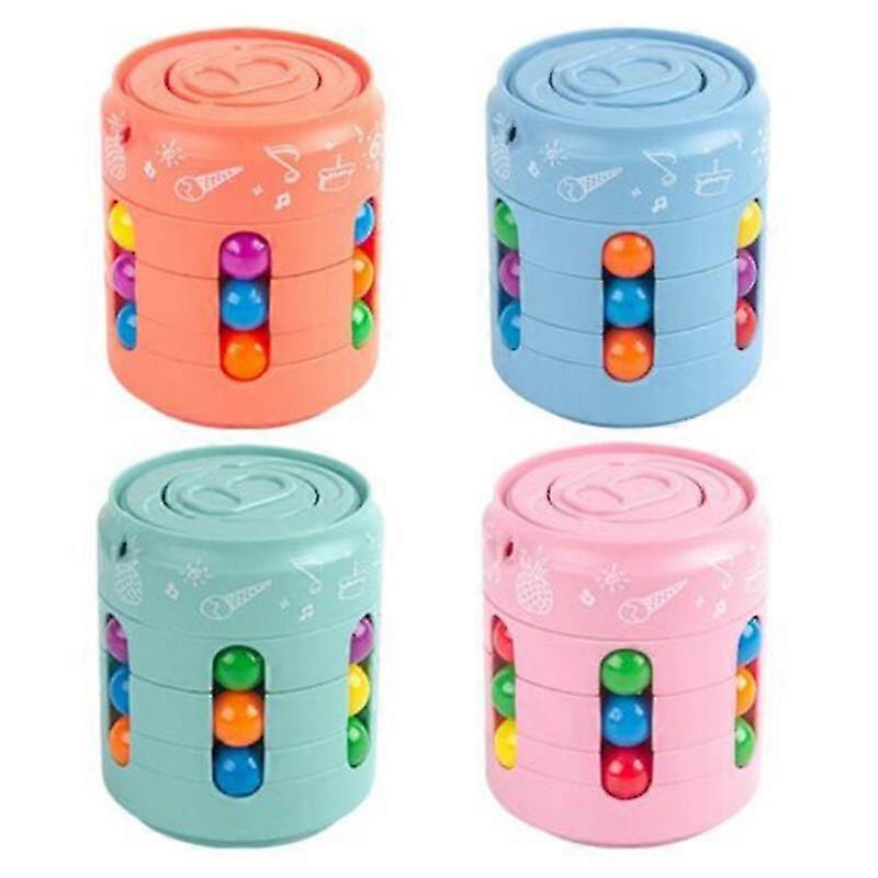 Magic Rainbow Speed Stress Relief Puzzle Toy Puzzle Cube Fidget Circle Spinner