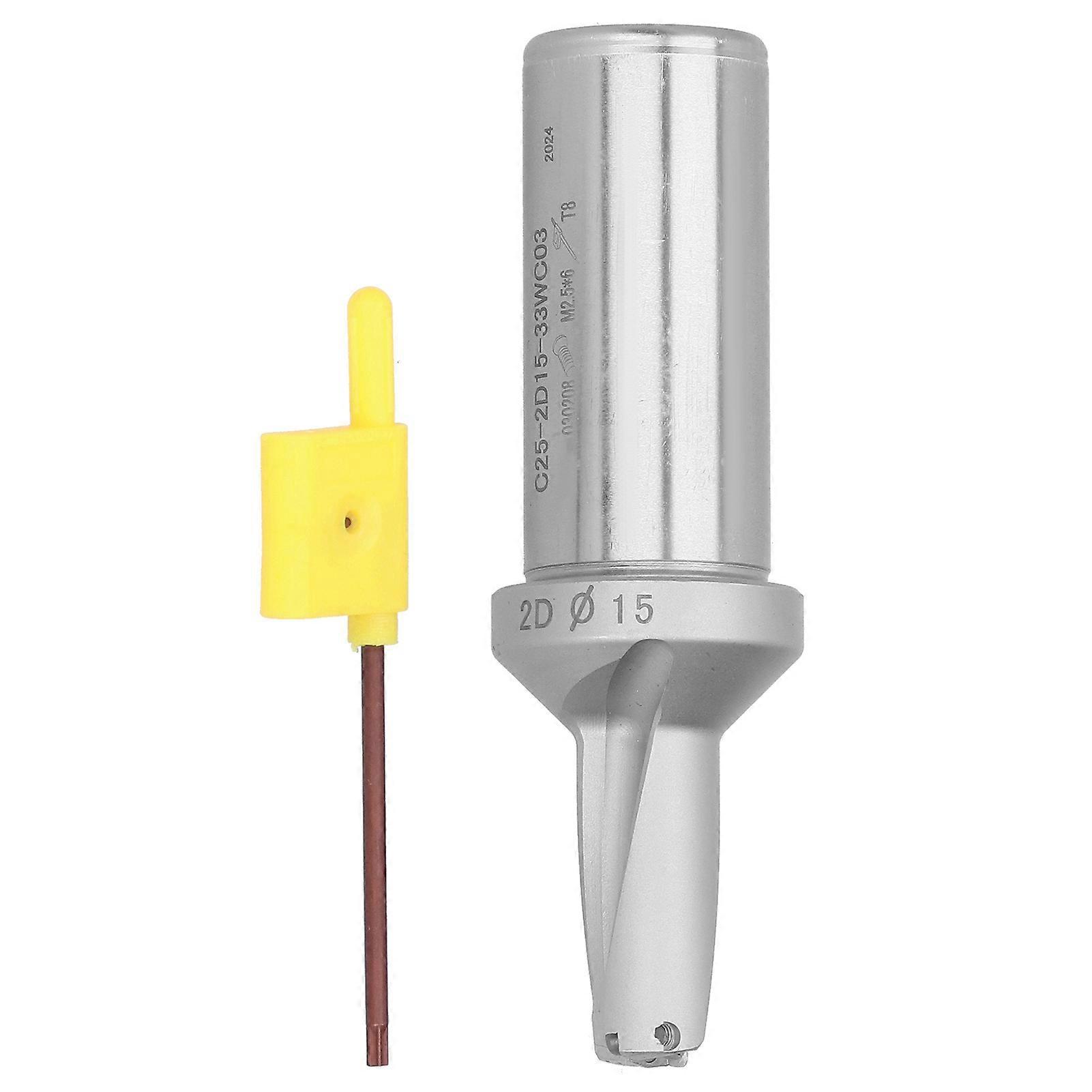U-Bohrer-Schaftstange CNC-Werkzeughalter Schnelle Wasserstrahlbohr-Hardware C25-2D15-33WC03