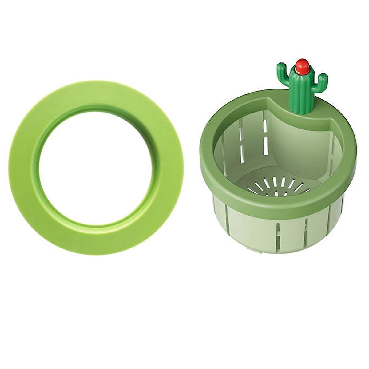 Cactus Kitchen Sink Drain Strainer,Cactus Sink Strainer, Multi-Functional Cactus Sink Draining Basket Filter 1pcs