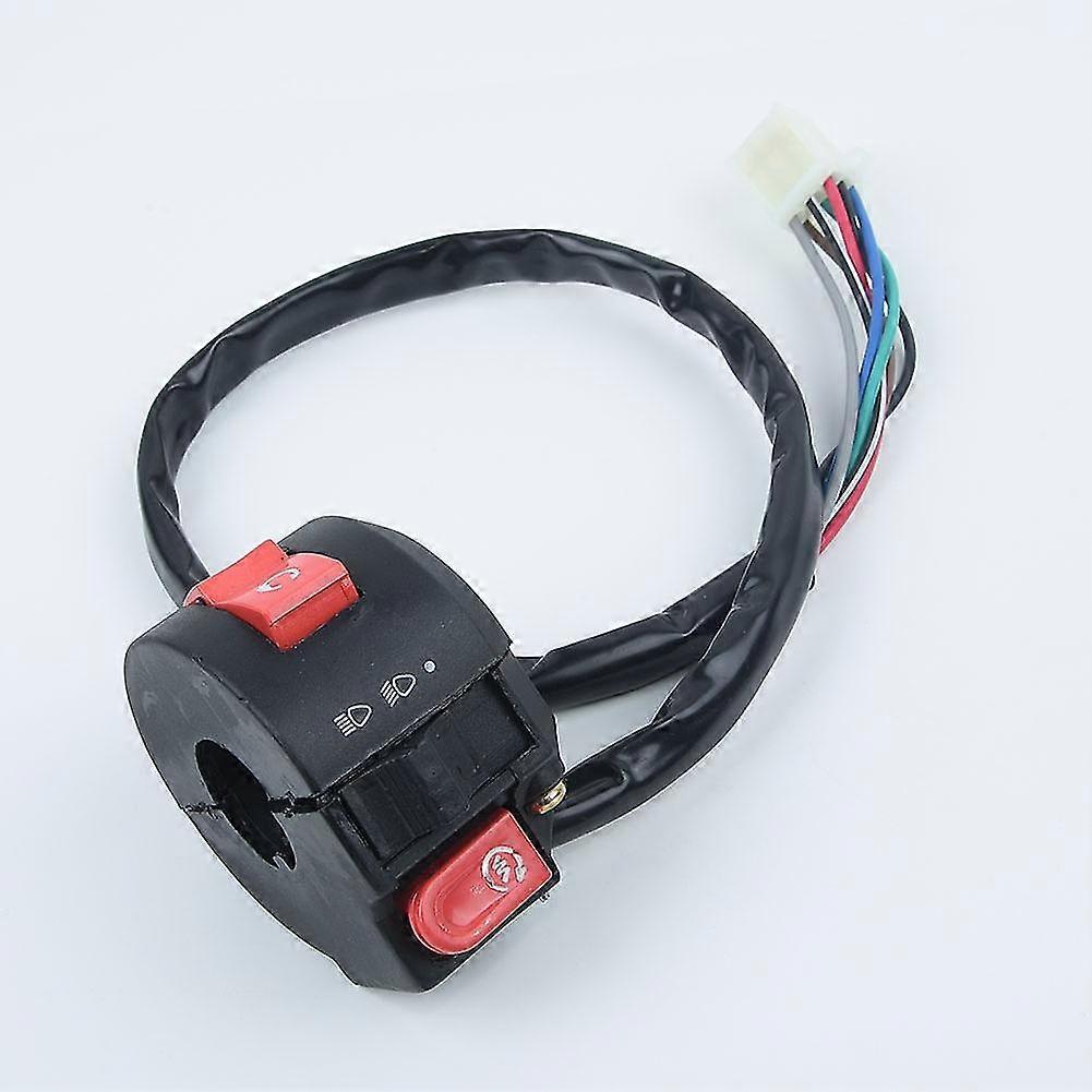 7-wire Female Connector Kill Light Start Switch For 50cc 70cc 90cc 110cc Atv Kazuma Taotao Coolster