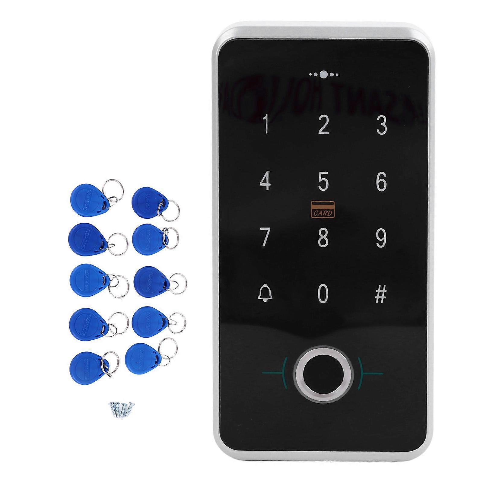 Fingerprint Password Access Control System Strong Security Waterproof Fingerprint Access Controller for Outdoor