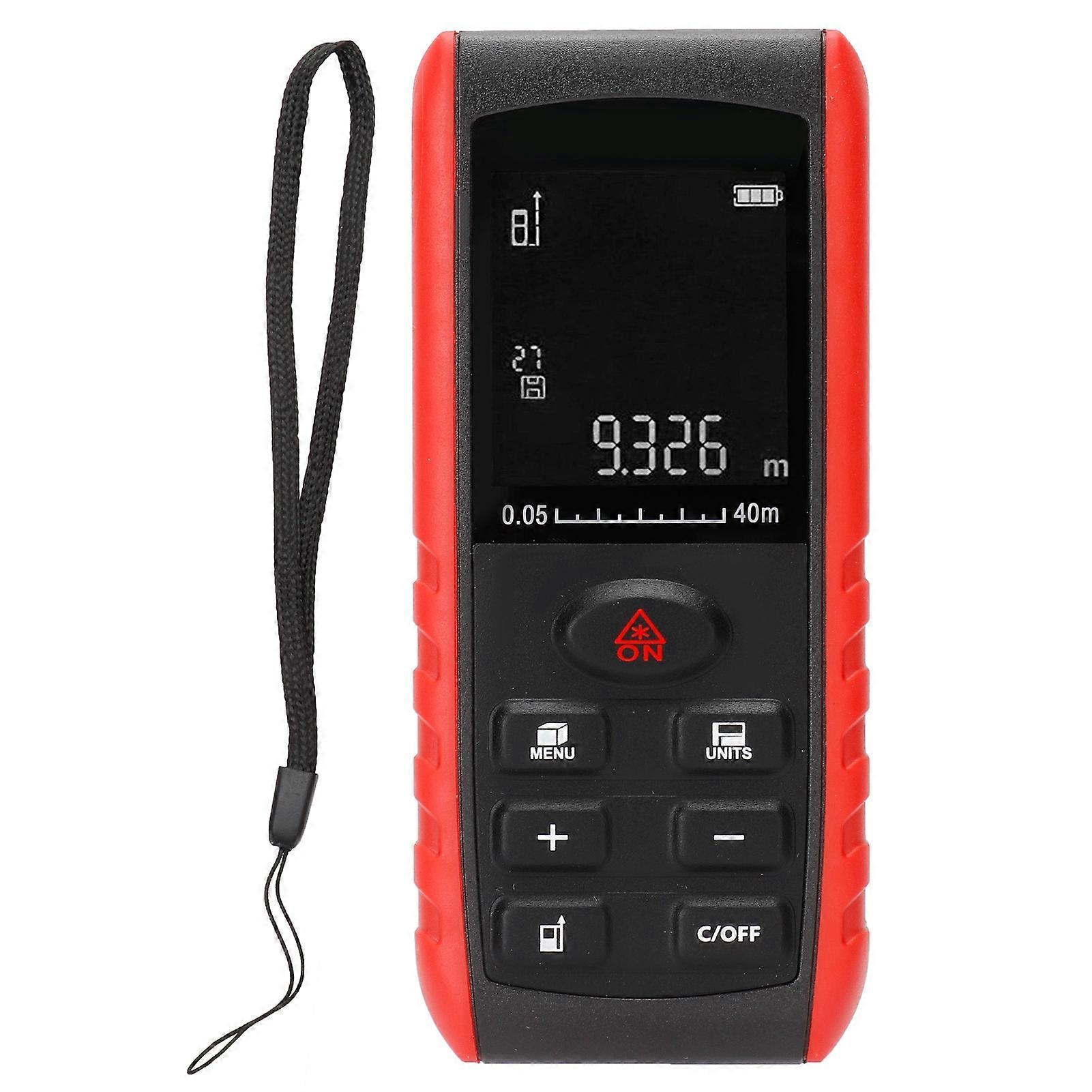 KXL-E40 Laser Range Finder with Display Hand Held Distance Measuring Equipment 0.05-40m