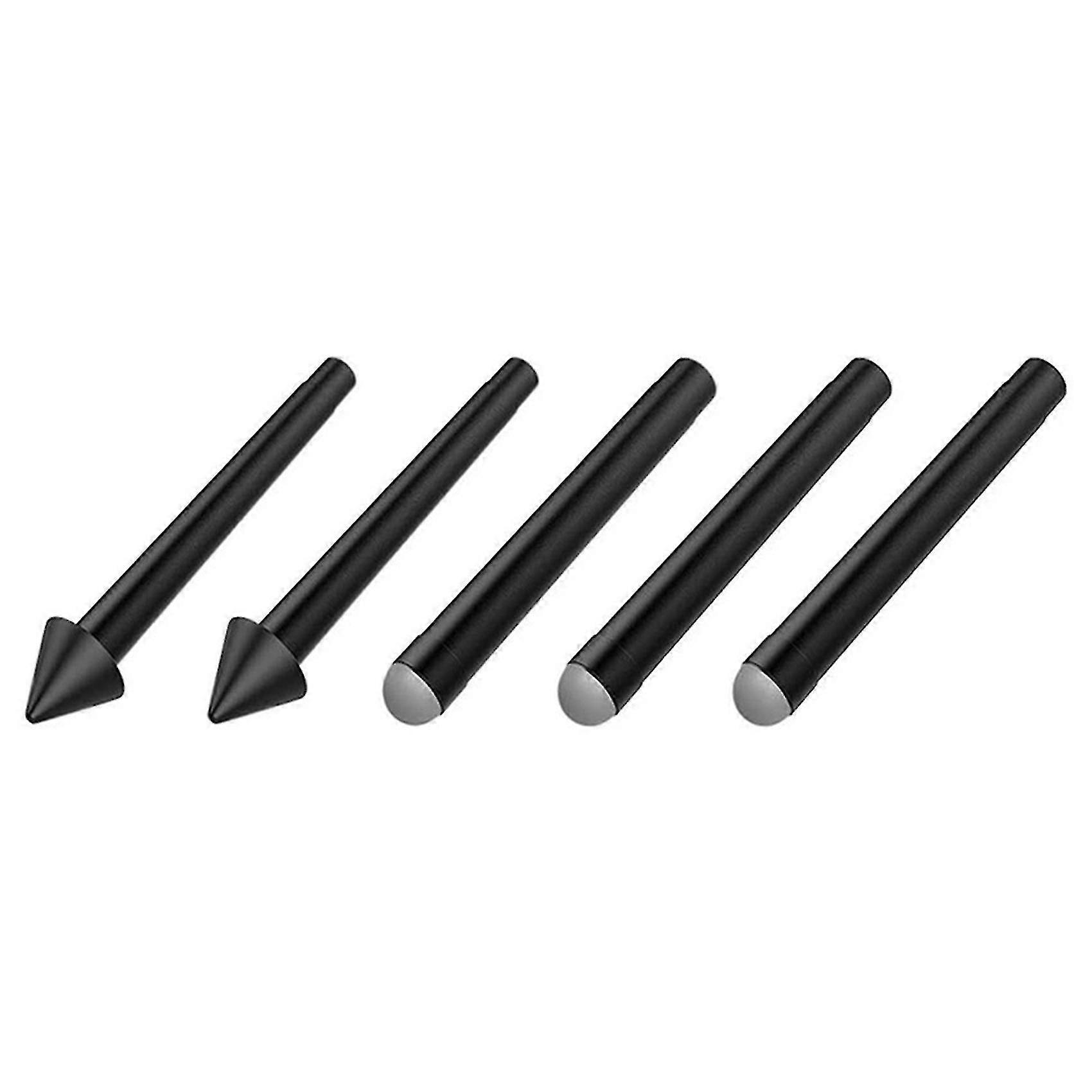 5 pcs Pen-tip Stylus Hb 2h Kit de remplacement pour Surface Pro 7/6/5/4 / livre / studio / go_Dec