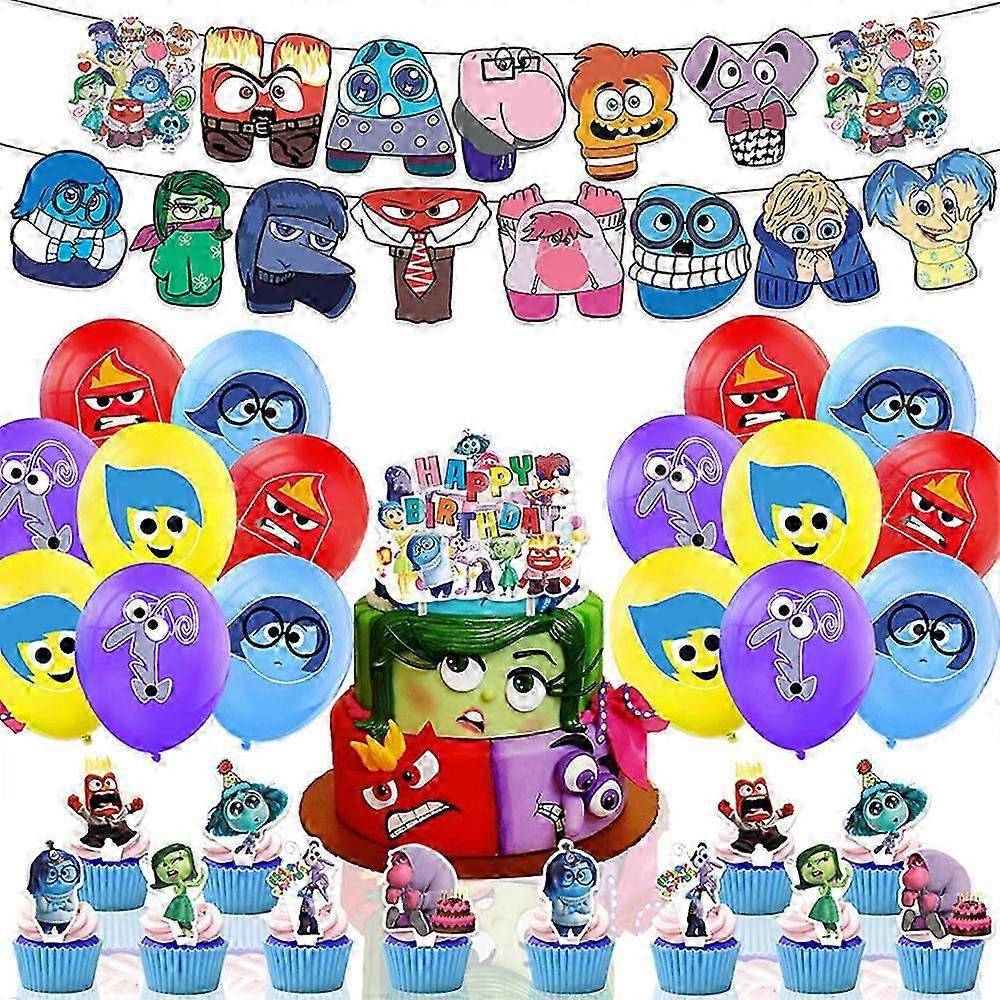 Inside Out Rat S Cake Cake Toppers Set