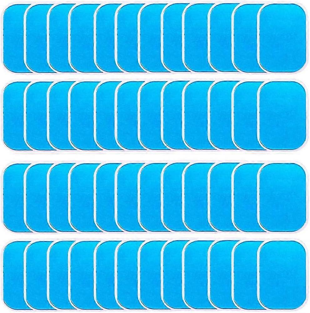 腹筋トレーナー用50個パッド腹筋トレーナー交換用ゲルシート、腹筋トレーニングトーニングベルト用アクセサリー