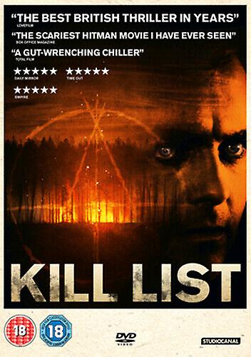 Kill List DVD (2011) Neil Maskell Wheatley (DIR) cert 18 - Region 2