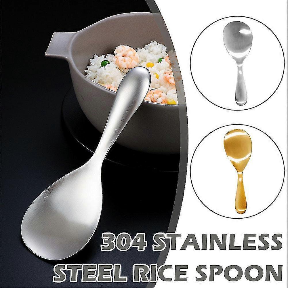 Cucchiaio di riso Cucchiaio di riso antiaderente in acciaio inossidabile addensato Riso robusto