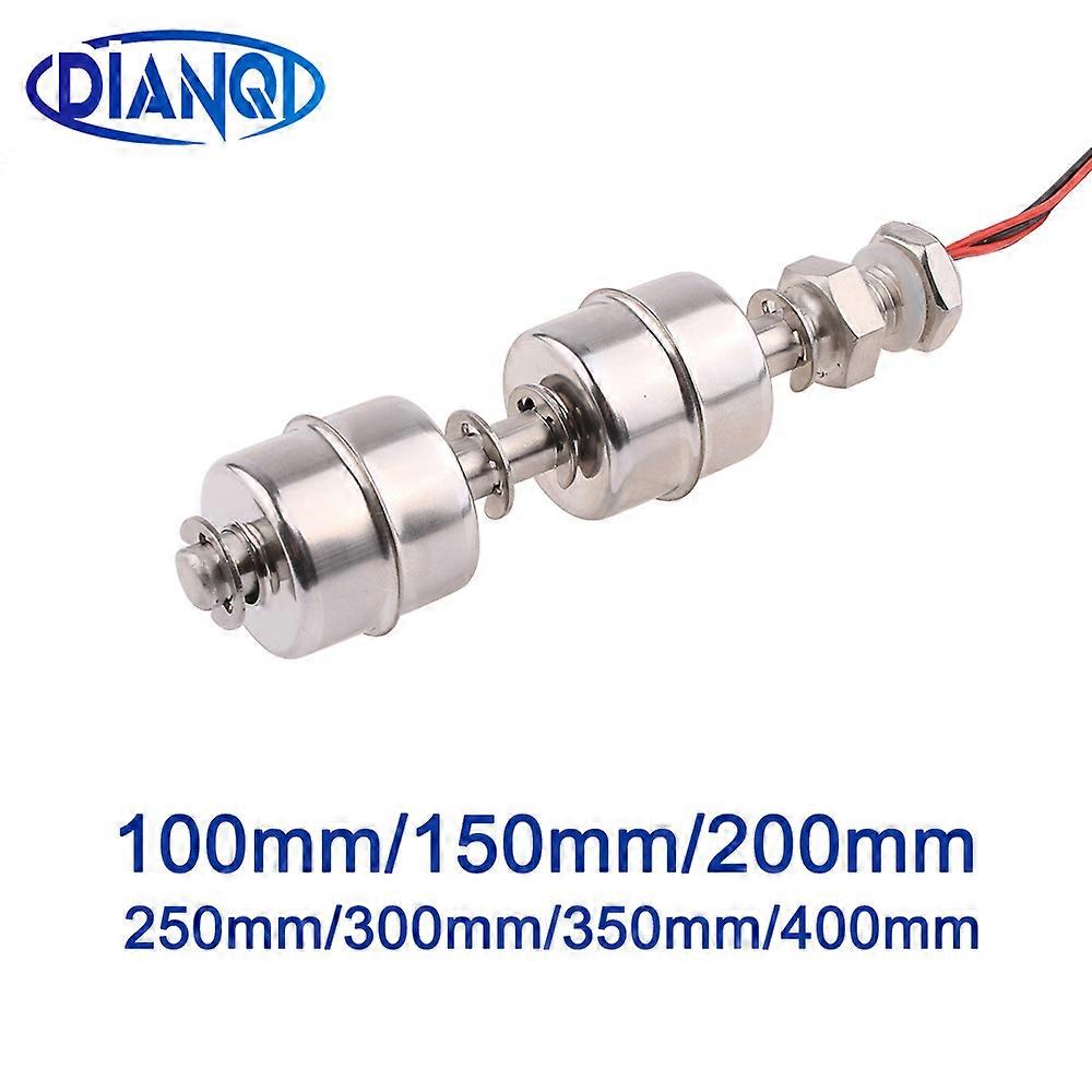 Stainless Steel Float Switch Tank Liquid Water Level Sensor Double Ball Float Switch Tank Pool Flow Sensors Controller Sensor