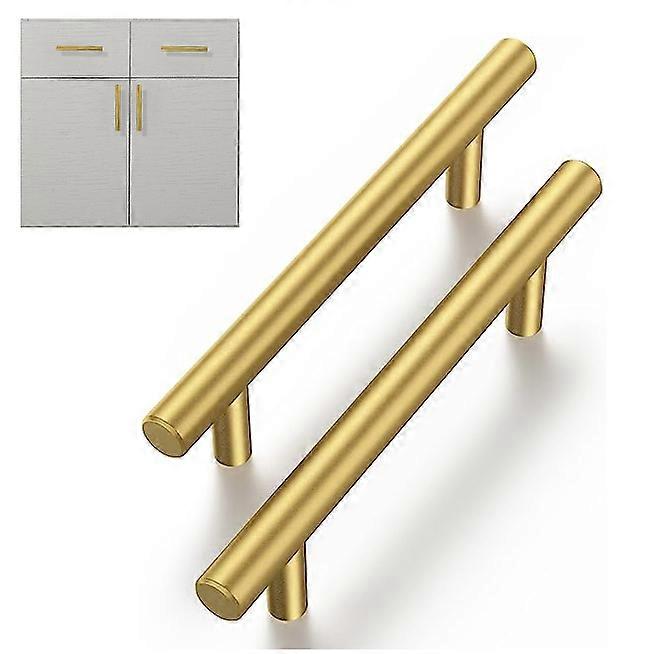 2/6/10 PCS Gold Cabinet Pulls, Brushed Gold Pulls Cabinet Handles Gold Dresser Drawer Pulls aluminum alloy Kitchen Hardware Gold Pull