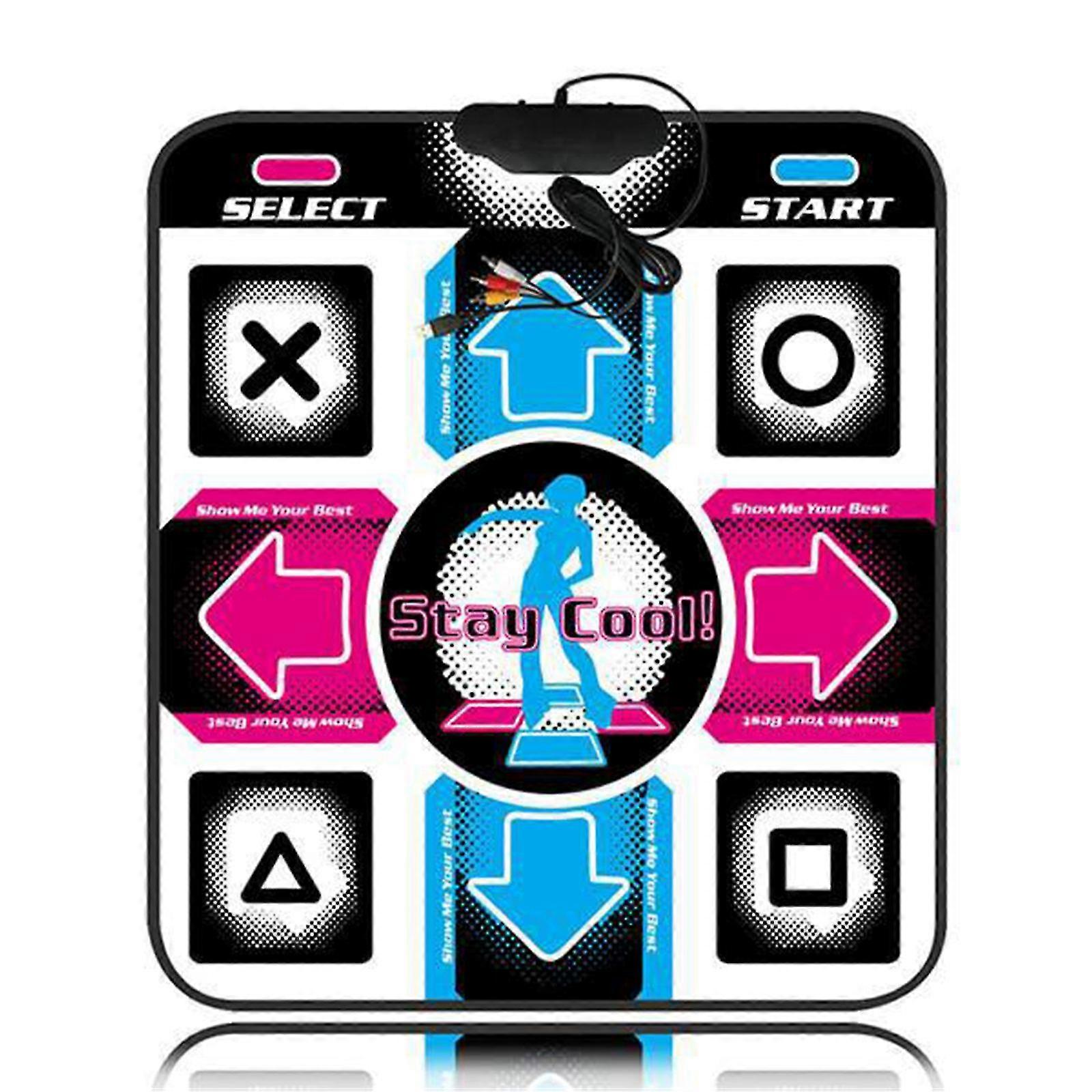Dancing Mat med multi-funktion spil og niveauer USB Computer Interface Indendørs Dancing Pad