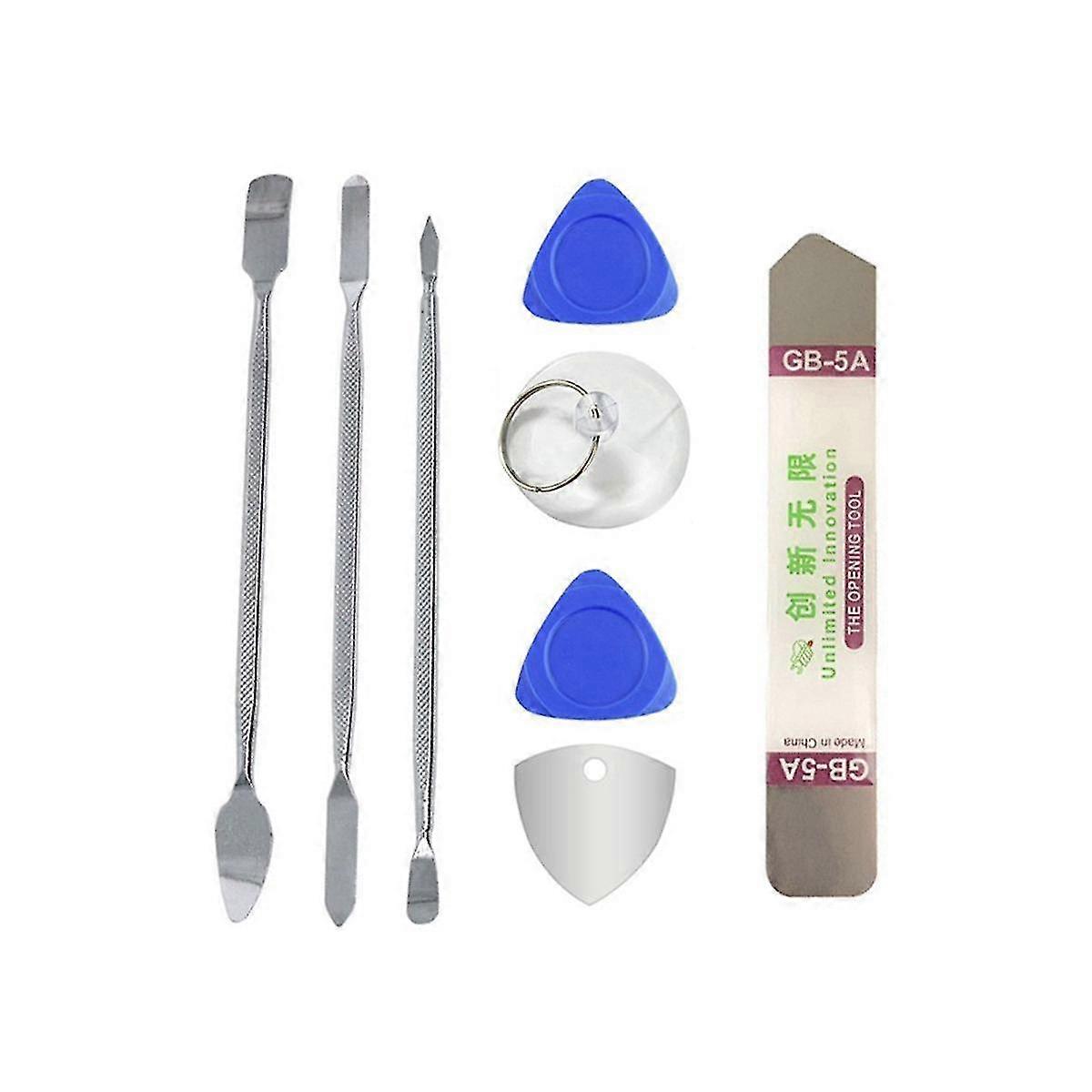 8-in-1 Metal Crowbar Set Disassembling Tool Metal Crowbar Lifting Shell Boot Prying Shell Lifting T