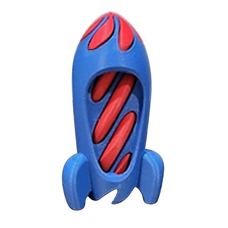 3D Printed Helixs Space-Rocket Toy Rotating Fidgets Spinners Toy Funny Stress Relief Toy for Adult Child