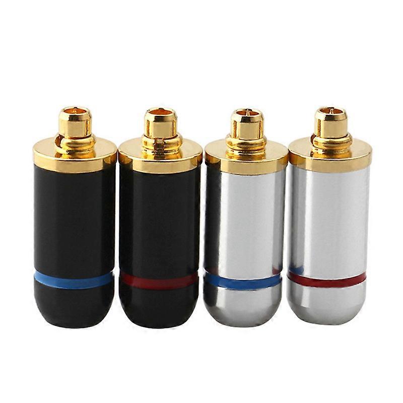 Audio Jacks MMCX Connector Earphone Pin Plug Soldering For UE900 SE535 SE215 W10 W20 W30 Gold Plated Headphone Adapter