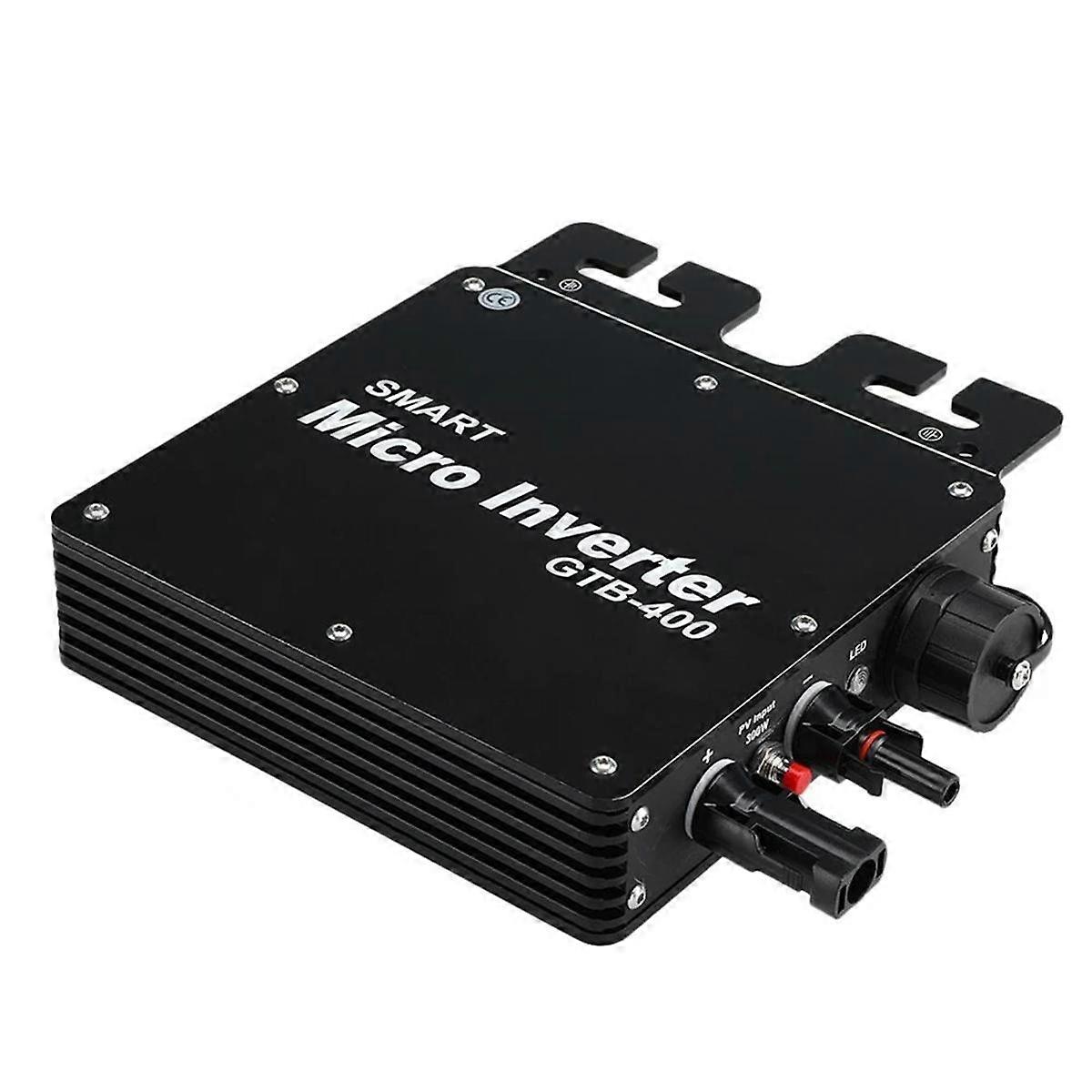 Grid Tie Solar-Wechselrichter 400W Intelligenter Mikro-Wechselrichter 22-50VDC MPPT IP65 WiFi Reine Sinuswelle Conve