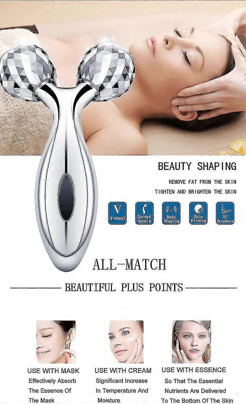 3D الأسطوانة الوجه مدلك ، الوجه النحت أداة الوجه مدلك رفع أداة شد الجلد تقليل الانتفاخ